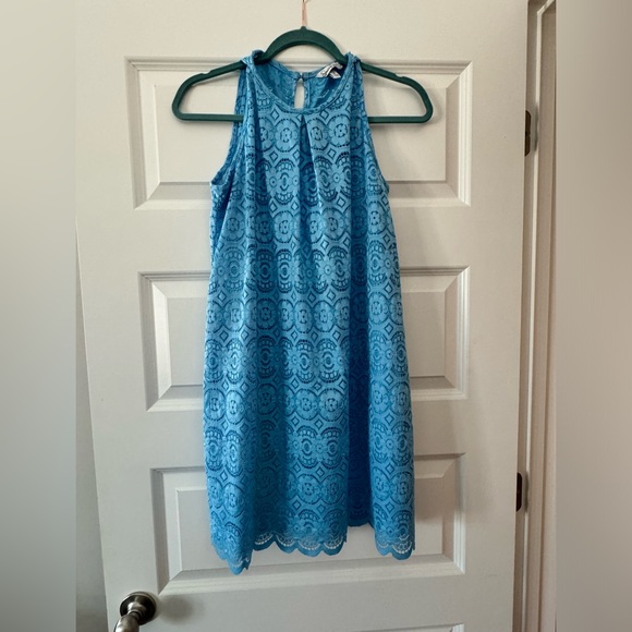 Light Blue Lace Dress - perfect for Spring or Derby 👗 - Picture 3 of 5